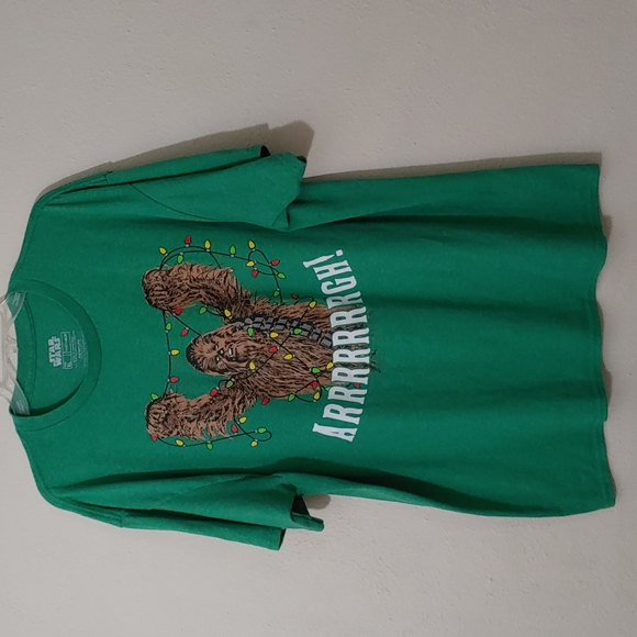 Star Wars Men's Chewbacca Christmas Tee - Picture 1 of 4